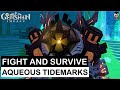 Fight and Survive | Defeat Special Ruin Garder | Aqueous Tidemarks | Genshin Impact