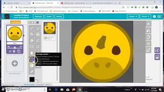 Ball and Paddle Game in Game Lab on Code.org