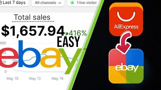 How to Dropship from AliExpress to eBay In 2025 | Import Products (For Beginners)