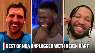 BEST OF NBA Unplugged w/ Kevin Hart: Mavericks vs. Heat 👀 Dirk Nowitzki, Jalen Brunson & MORE 🍿
