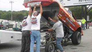 Dickey Harrell - KCIR Nitro Funny Cars Muscle Car Reunion