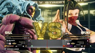 SFV Champion Edition 🔥 HL-Muramasa (GILL) Vs ebihara (IBUKI) 🔥 Online Match's 05-02-2023