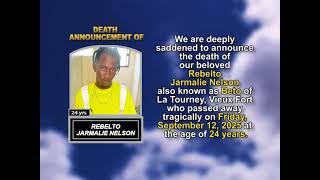 Rebelto Jarmalie Nelson ~ Short Obituary