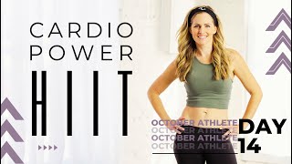 25 Minute Cardio Power HIIT Workout | Home Workout for Power & Cardio