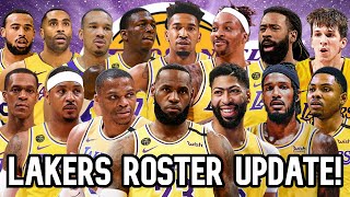 Los Angeles Lakers COMPLETE Roster Breakdown After Signing Avery Bradley and Jay Huff! | FINALIZED!