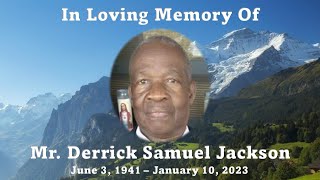Mr. Derrick Samuel Jackson - Viewing