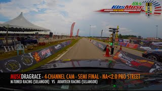 MUSC Drag Racing @ Bakri Johor - Semi Final Na2.0cc Pro Street