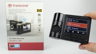 Transcend DrivePro 520 Dual Lens in & out TAXI Dashcam Review