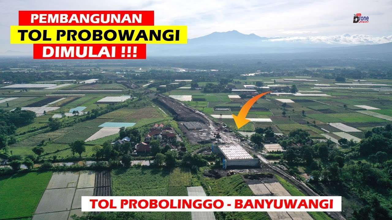 Tol PROBOWANGI (Probolinggo-Banyuwangi) Mulai DIKERJAKAN !!! - YouTube