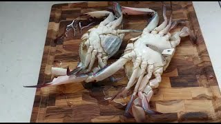 집에서 이렇게 꽃게 손질하세요@Londonzumma #꽃게 #꽃게손질 how to prepre crabs at home #crabs