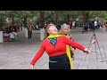 中国人的幸福都写在了她的脸上，贵阳灵魂舞者。（soul dancer. the best face of china）