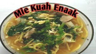 MIE KUAH ENAK MI KUAH MASAKAN RUMAHAN