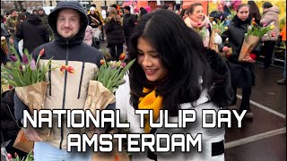 “NATIONAL TULIP DAY “ AMSTERDAM //JINGAI SNGEWBHA IA U TULIP🌷KHLEM SIEW PISA FRee#vlog #khasivlog