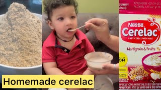 रागी मुरमुरा से बाजार जैसा सेरेलक घर पे बनाएं आसान तरीका Homemade raagi cerelac best food for babies