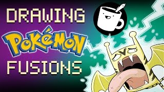 Three Artists Try Drawing Pokémon Fusions