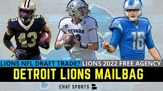 Detroit Lions Mailbag: Trade Jared Goff, Lions Draft Trade & Carson Strong, Sign Marcus Williams