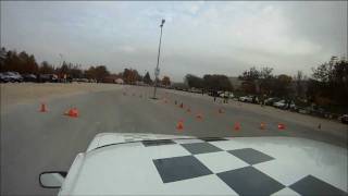 GoPro HD - Autoslalom Kelheim Opel Kadett C am 30.10.2011