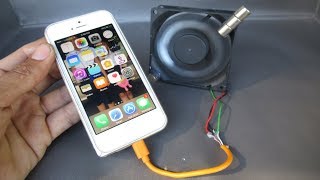 Free energy Mobile phone charger by magnets with fan computer - Awesome idea 2018