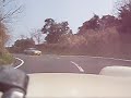 mg midget1500 on winding road @ 富士川町　１