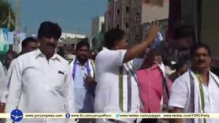 Tanuku YSRCP Leader Karumuri Nageswara Rao conducts sanghibhava paadayatra on 3rd day