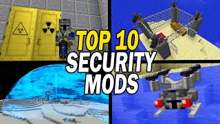 Top 10 Minecraft Security System Mods (Cameras, Doors, Guards & Turrets)