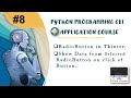 Create RadioButton in Python Tkinter #Part8