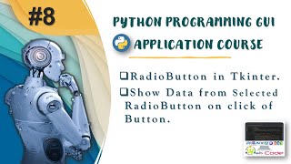 Create RadioButton in Python Tkinter #Part8