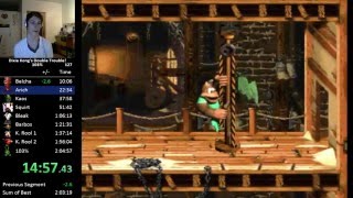 Donkey Kong Country 3 - 103% Speedrun in 2:03:27