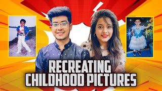 RECREATING CHILDHOOD PICTURES || Solyman Limon || Sadiya Islam Jesi