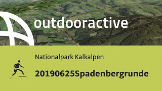 Trailrunning-Strecke im Nationalpark Kalkalpen: 20190625Spadenbergrunde