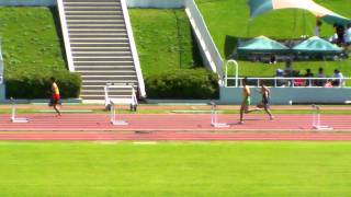 20110918 新人第3支部予選会 男子400mH.MP4