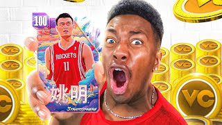 I Spent 1.6 MILLION VC Trying To Pull 100 OVR Yao Ming