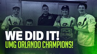 We Did It! UMG Orlando CHAMPIONS!