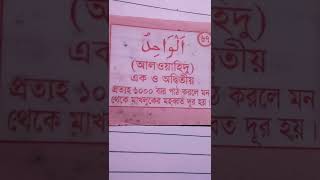 আলওয়াহিদু অর্থ এক ও অদ্বিতীয়। Short video. JRB Islamic Tune.