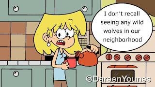 Werewolf Leni attacks Lori! “Loud House”