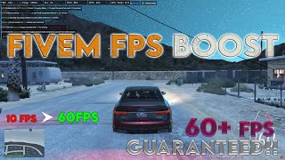 FiveM LAG FIX | FPS BOOST | 100+ FPS ON LOW END PC