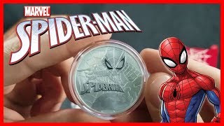 The Marvel Spider-Man Silver Bullion Coin! | A Perth Mint STUNNER!