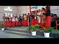 zhimkiur baptist borü women dept. church dedication song at mongtsuwong village. 19 12 2021.