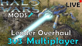 Halo Wars Mods- Leader Overhaul 3v3 Multiplayer+ MCC later