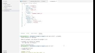 nodemon not found or index.js not found Install nodemon
