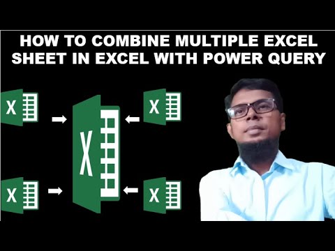 How To Combine Multiple Excel Sheets With Power Query || Multiple Excel ...