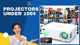 Top 3 Amazing 1080P HD WiFi Bluetooth Projector Under 199$ with Discount