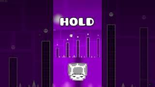 StereoMadness Just Hold! geometry dash #shorts #gd