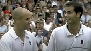 Pete Sampras vs Andre Agassi 1999 Wimbledon Final Highlights