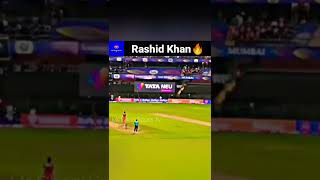Rashid Khan last ball six🔥vs SRH  #shorts #trending #ipl