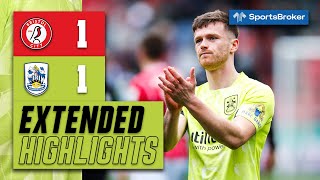 EXTENDED HIGHLIGHTS | Bristol City 1-1 Huddersfield Town