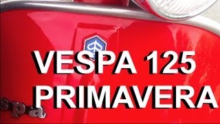 Vespa 125 Primavera - Overview Walk Around