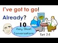 Easy English Conversation Practice - 10 Very Short Conversations | Mark Kulek - ESL