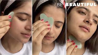 How To Use A Gua Sha | Facial Tools For Glowing Skin #YTShorts