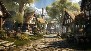 Medieval Fantasy Town Ambience | 10 Hour DND RPG 3D Animated Background | RPG Village Ambience